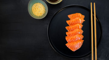 Sashimi de salmón