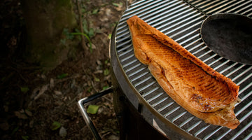 Harami de salmón a la parrilla